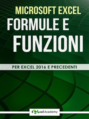 cover image of Formule e funzioni di Excel